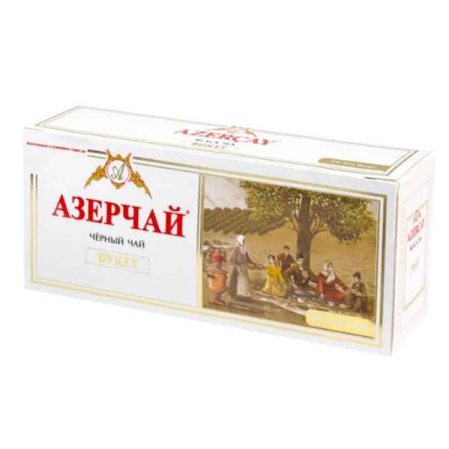 ЧАЙ Azercay tea (Букет) Черный  25 пак. х 2 гр. (24)  сашет