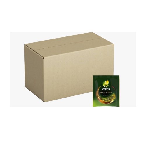 ЧАЙ CURTIS Fresh Green 200 сашетов*1,7 гр. зеленый (1 кор.) 102434