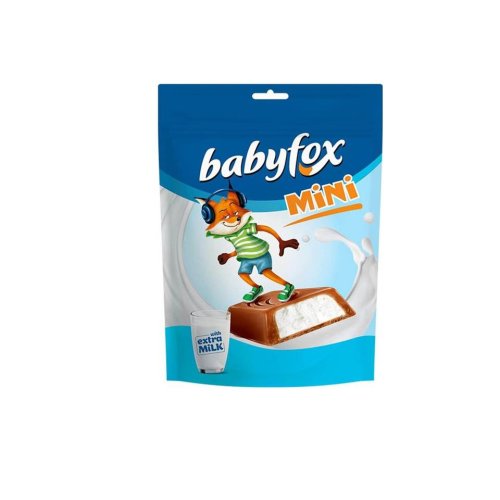 КОНДИТЕРКА  КДВ Групп (Яшкино)  Конфеты Baby fox MINI с молоч.нач. ,120 гр. (16)  (КЕК804)