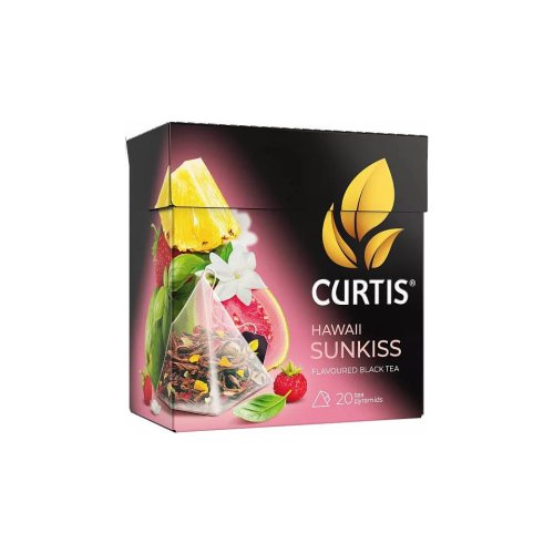 ЧАЙ CURTIS Пирамидки Hawaii Sunkiss  20 пак.*1,7 гр.фрук. (12)  102661