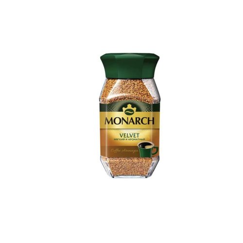 Кофе МОНАРХ Вельвет  95 гр. сублимированный,  стекло (12)/в пал 154  (4000770)