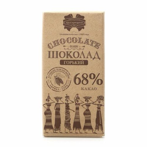 КОНДИТЕРКА КОММУНАРКА Шоколад  КРАФТ 75 гр. горький (55%) (20)