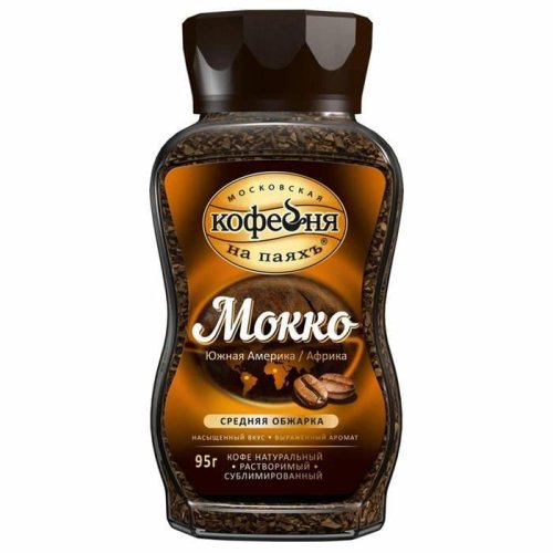 МКП ЖЦ Кофе Мокка  95гр. стекло (6) (в пал.243) ВЛОЖЕНИЕ!!!!