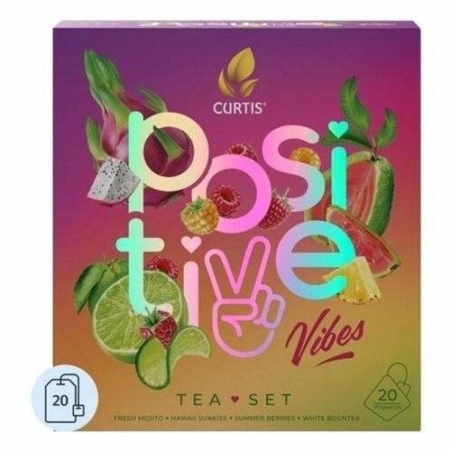 ЧАЙ Кертис Positive Vibes Tea Set 20 пир.*1,7 ассорти (6) 102821