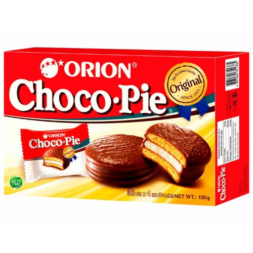 КОНДИТЕРКА ORION Чоко пай   30 гр.*4  (120 гр) (20) в пал. 66 кор.