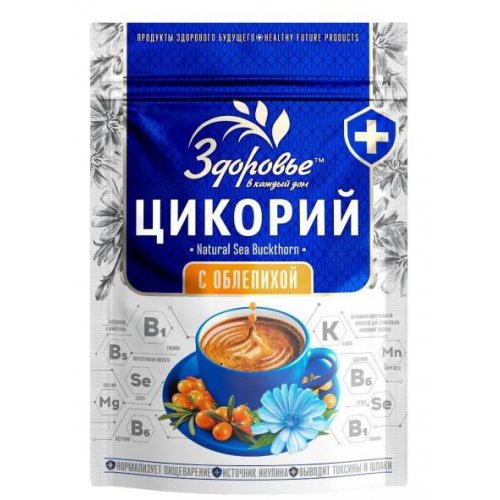 Здоровье цикорий гранул. с облепихой 85 гр. ZIP (12)  (0933)