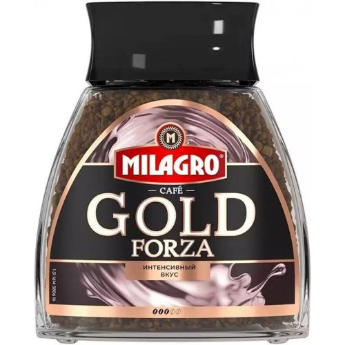 Кофе Milagro Gold Forza 95 гр. стекло (8) 168 кор./палл.
