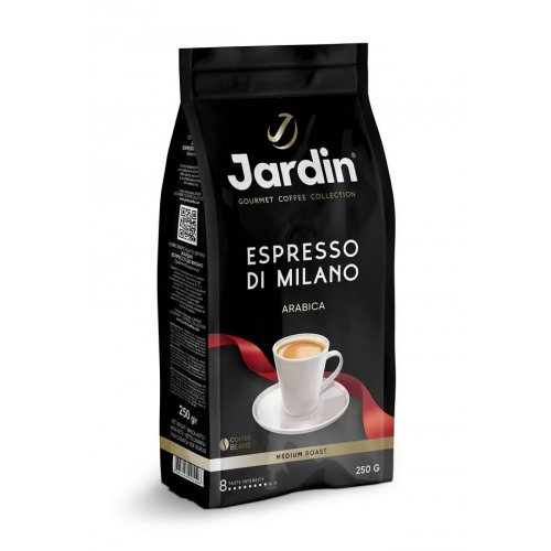 Кофе МО Jardin Эспрессо ди Милано  250 гр. зерно (0559-12-2) (12)