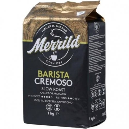 Кофе  ИМП_MERRILD Barista Cremoso  1000 гр. зерно (6)/66