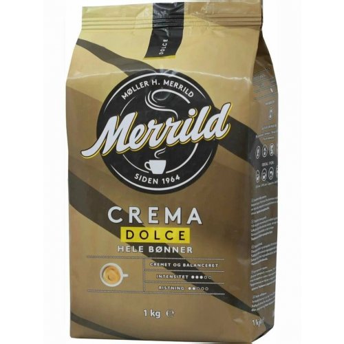 Кофе  ИМП_MERRILD Crema Dolce  1000 гр. зерно (6)/66