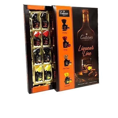 КОНДИТЕРКА Couturier LIQUEUR LINE Набор шоколадных конфет 160гр. (10)