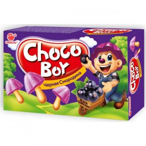 КОНДИТЕРКА Печенье CHOCOBOY (Черная смородина) 45 гр. (30)/80