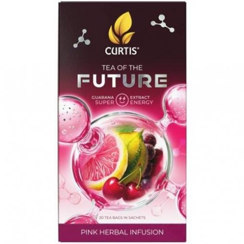 ЧАЙ CURTIS Пакет. Tea Of The Future. Super Energy 20 сашет*1,5 гр. фрукт-трав. (12) 103031