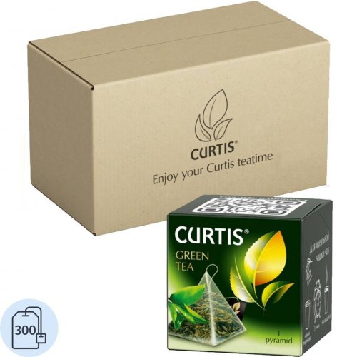 ЧАЙ CURTIS Пирамидки Green Tea 300 пак.*1,7 гр. (1) 102324