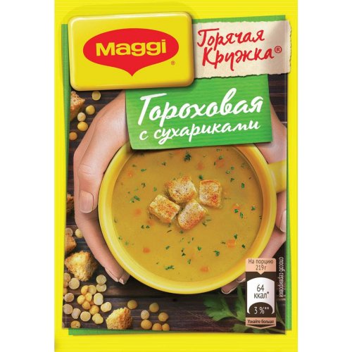 ЧЗ ОСУ Магги Суп ГК гороховый с сухариками  19 гр. (24)     (702)