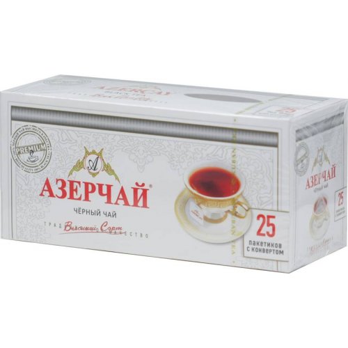 ЧАЙ Azercay tea (Премиум) Черный 25 пак. х 2 гр. сашет (16) АКЦИЯ! (166573/429817)